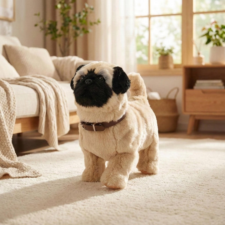 Interactive Realistic Robot Puppy – Lifelike Walking, Barking & Electronic Dog Toy