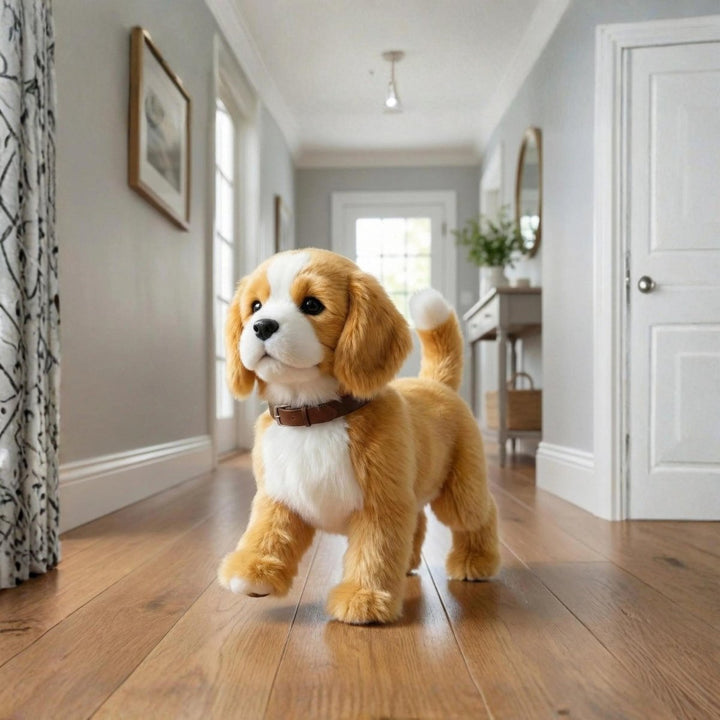 Interactive Realistic Robot Puppy – Lifelike Walking, Barking & Electronic Dog Toy