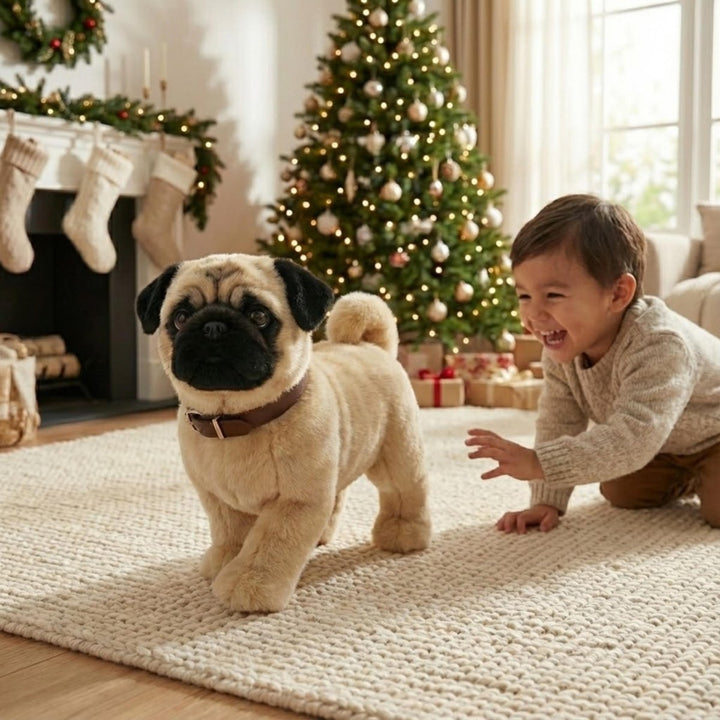 Interactive Realistic Robot Puppy – Lifelike Walking, Barking & Electronic Dog Toy