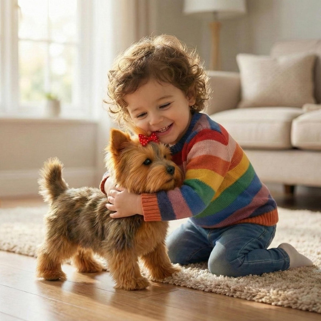 Interactive Realistic Robot Puppy – Lifelike Walking, Barking & Electronic Dog Toy