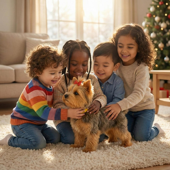 Interactive Realistic Robot Puppy – Lifelike Walking, Barking & Electronic Dog Toy