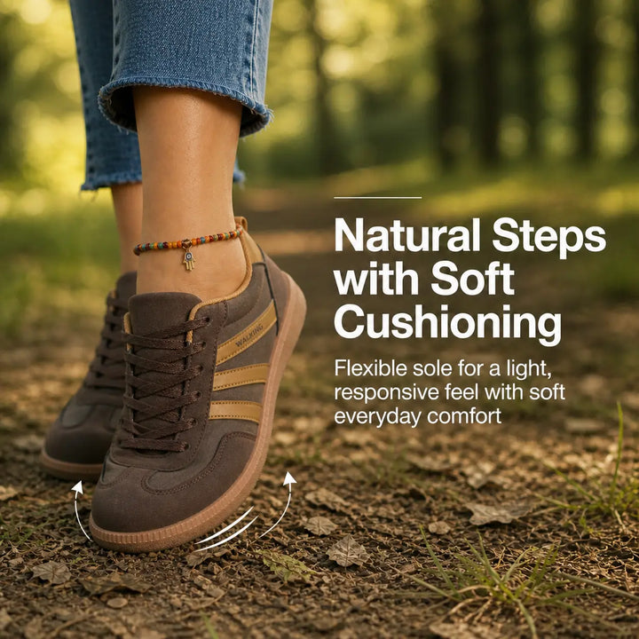 Women's Casual Orthopedic Wide Fit Trainers For Comfort