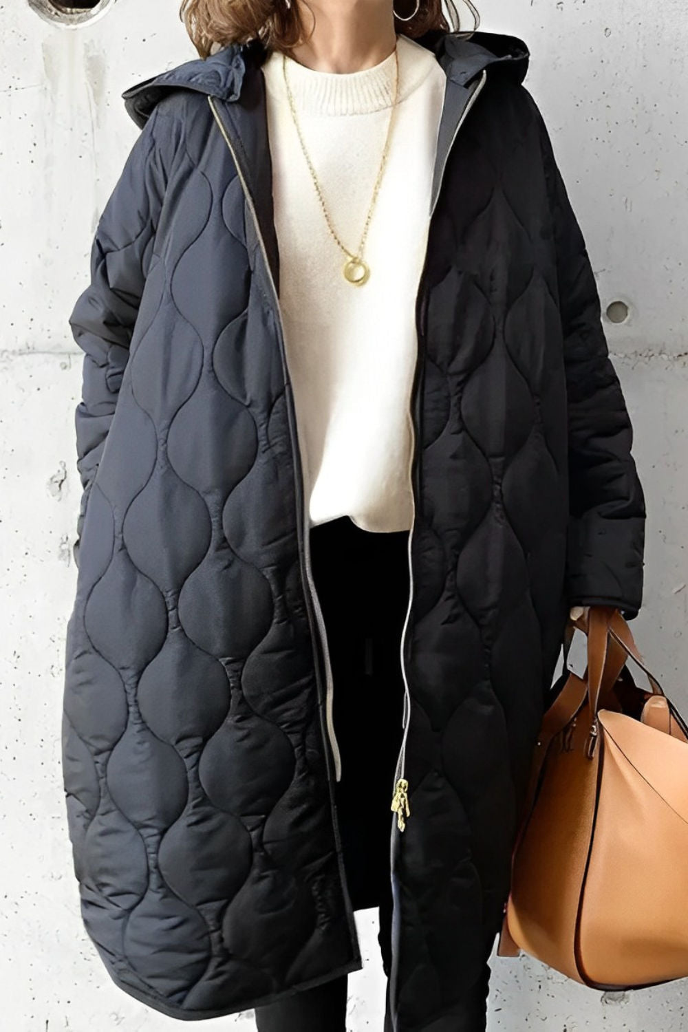 Anna | Women’s Hooded Quilted Winter Coat
