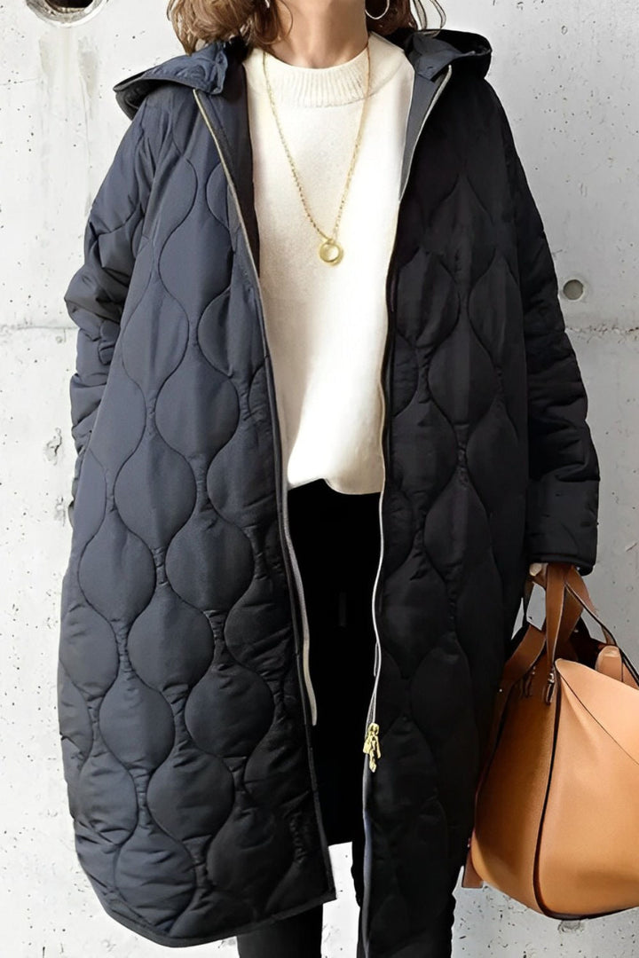 Anna | Women’s Hooded Quilted Winter Coat