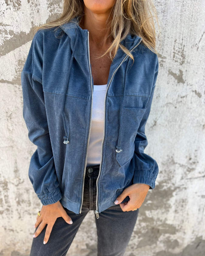 Cynthia™ | Hooded Zip Jacket