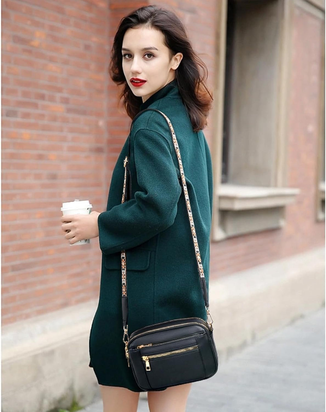 Elsie - Refined Leather Shoulder Bag for Elegance and Everyday Use