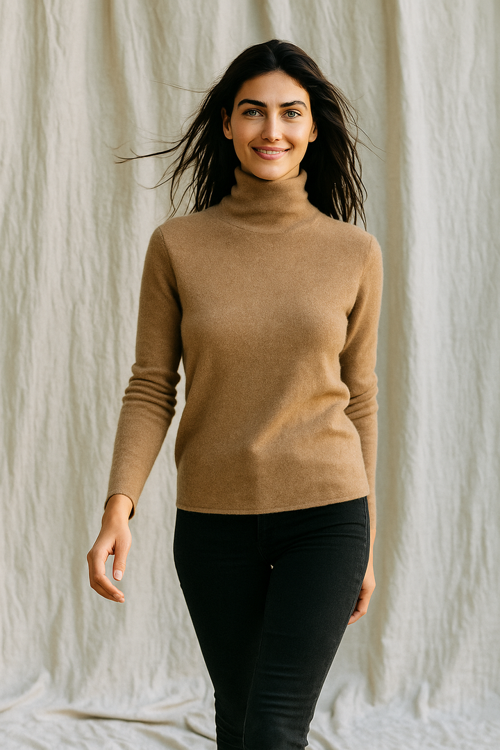Victoria Mot'e Cashmere Turtleneck