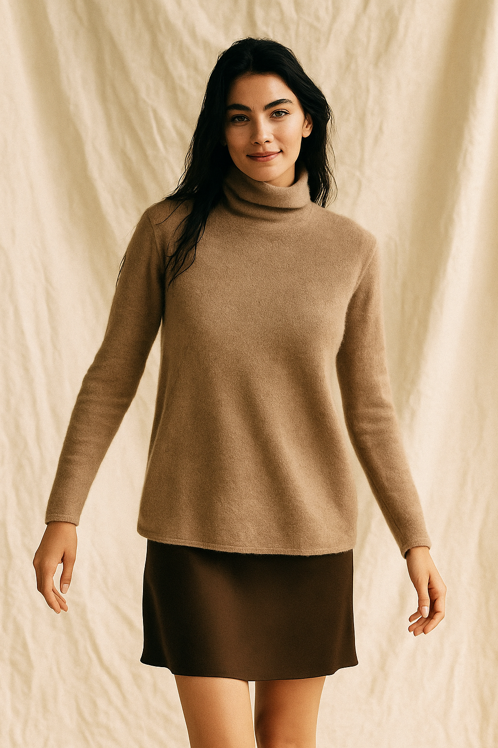 Victoria Mot'e Cashmere Turtleneck