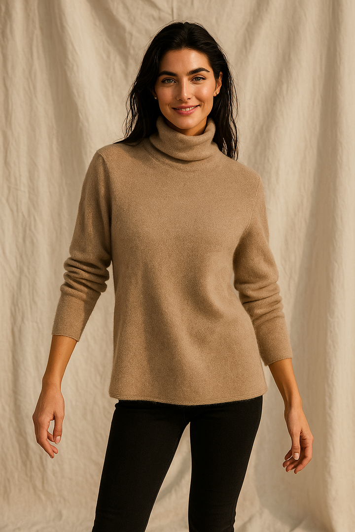 Victoria Mot'e Cashmere Turtleneck