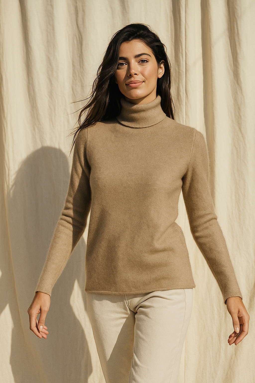 Victoria Mot'e Cashmere Turtleneck