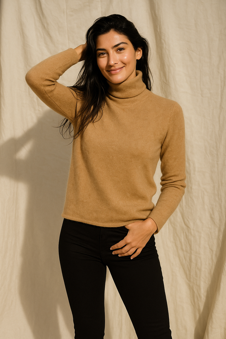 Victoria Mot'e Cashmere Turtleneck