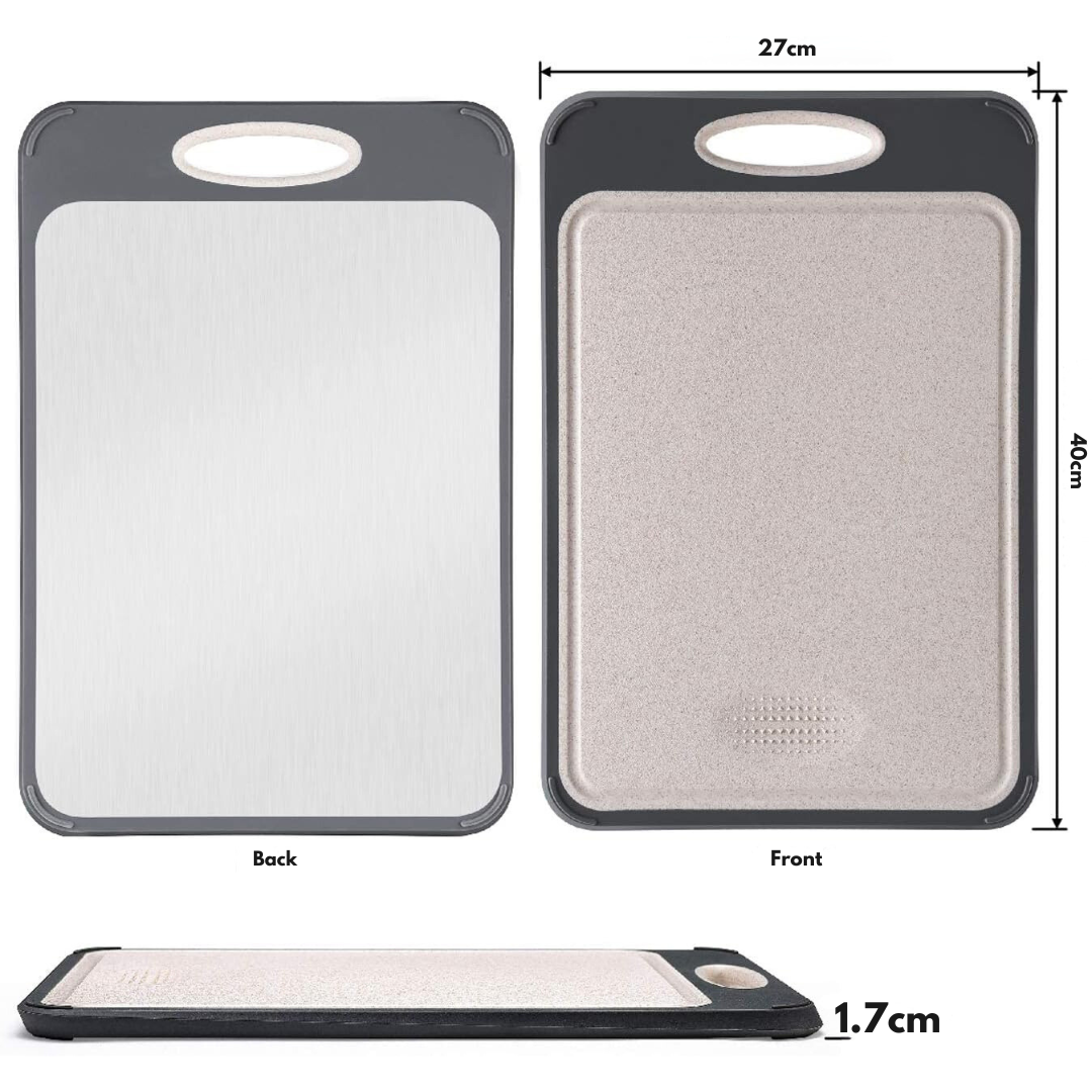 Ultimate Steel Board | Durable and hygienic cutting board for kitchen and chefs