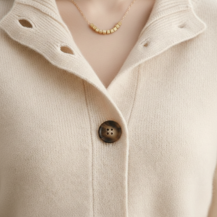 Cashmere Cardigan Button Front Fit for Women