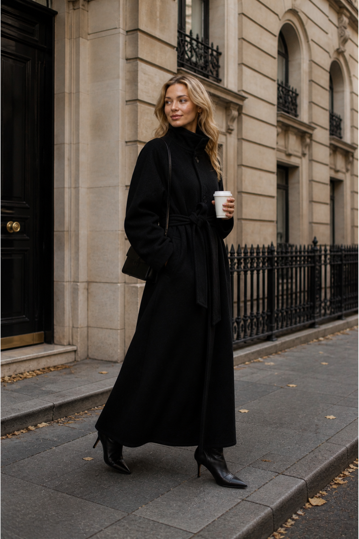 Evie - Tailored Wool Winter Coat