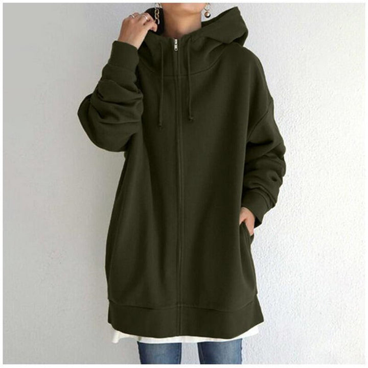 Women's Oversized Warm Fleece Hoodie