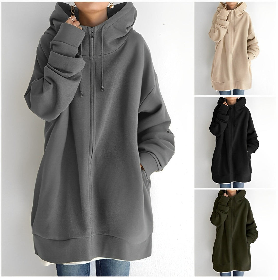 Women's Oversized Warm Fleece Hoodie