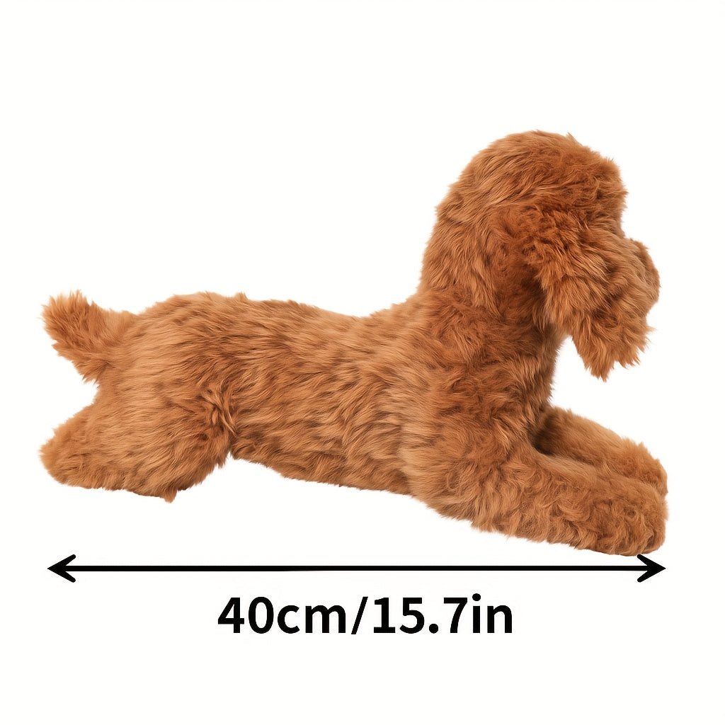 Soft and realistic plush teddy dog - cute toy for children and gifts