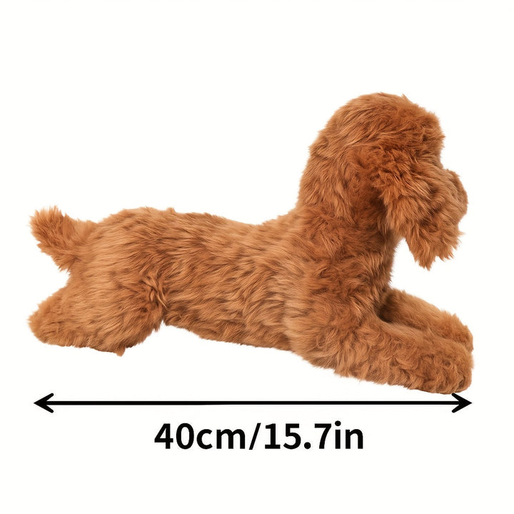 Soft and realistic plush teddy dog - cute toy for children and gifts
