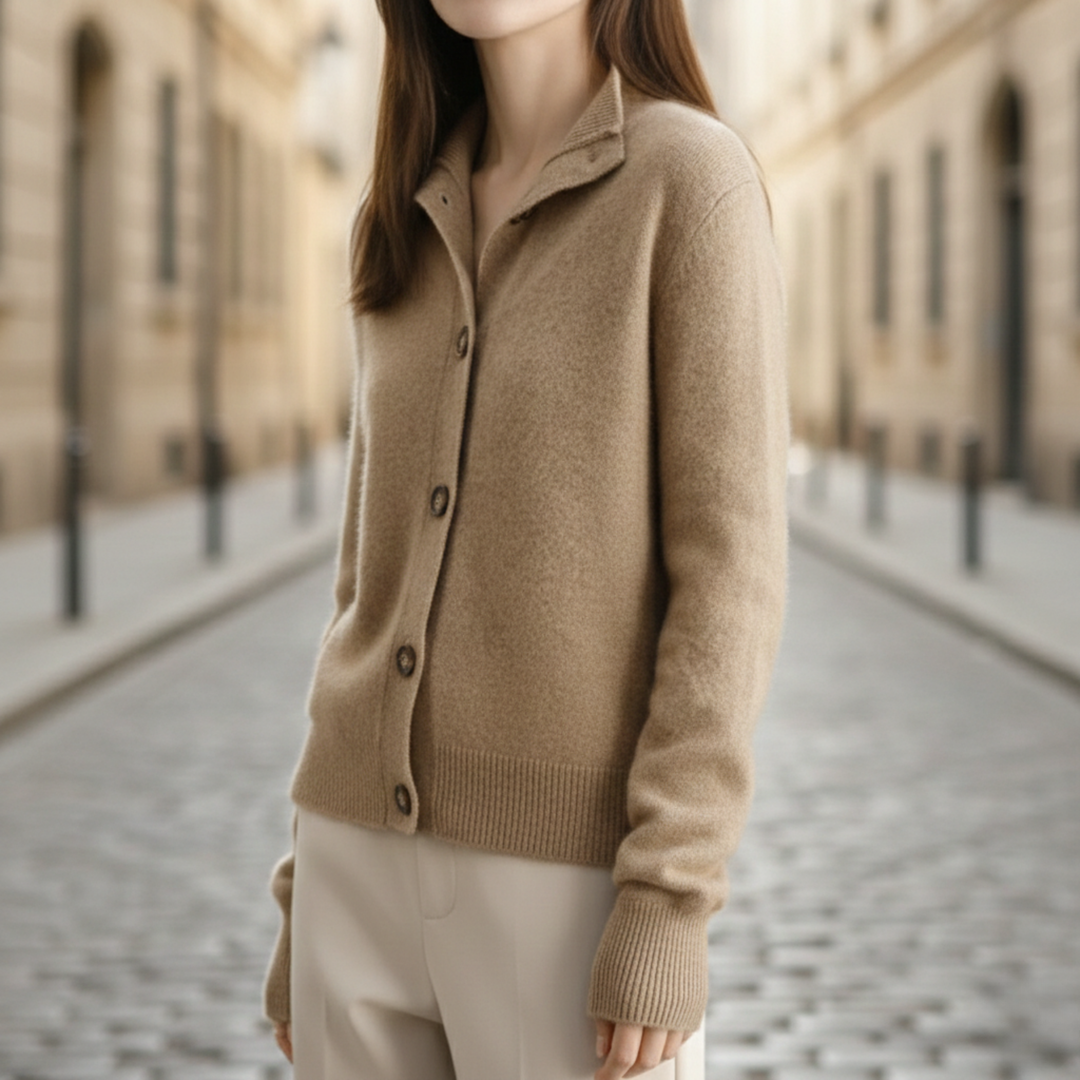 Cashmere Cardigan Button Front Fit for Women