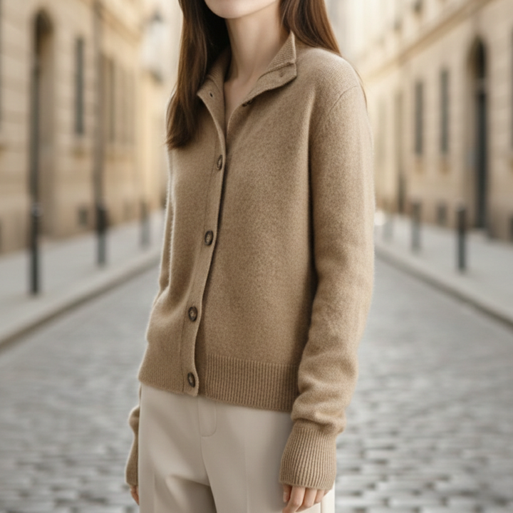 Cashmere Cardigan Button Front Fit for Women