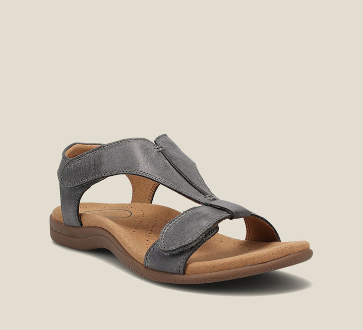Vivian | Women's Orthopedic Vegan Leather Sandals with Memory Foam Footbed
