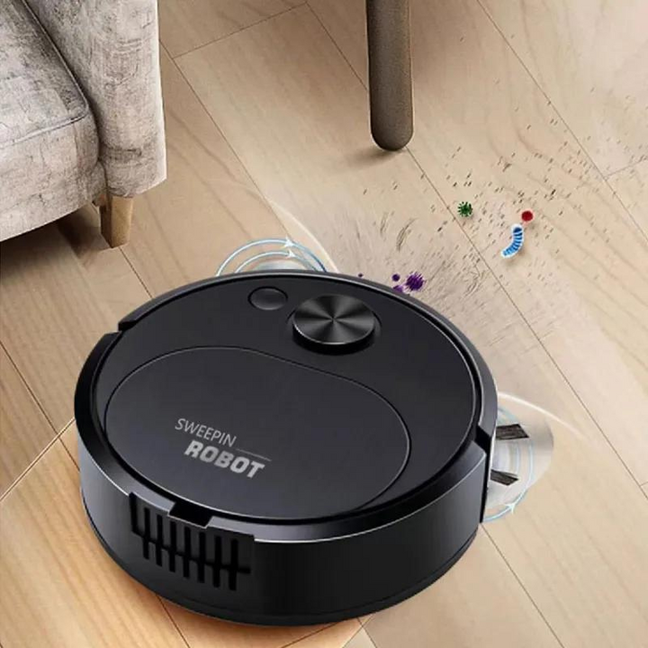 SmartClean - 3-in-1 Vacuum Robot for Effortless, Smart Home Cleaning