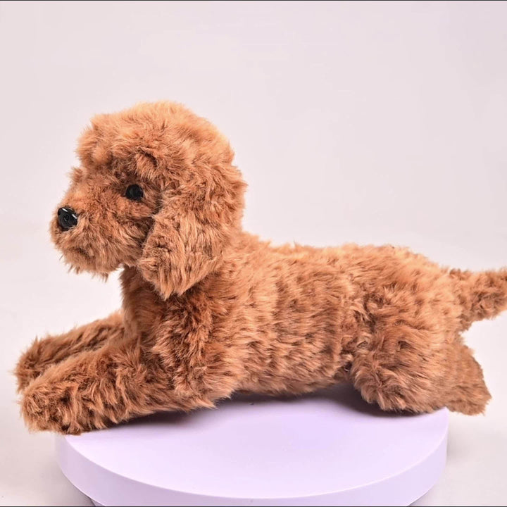 Soft and realistic plush teddy dog - cute toy for children and gifts
