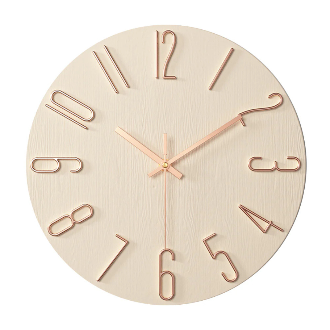 Noble - Modern wall clock for the living room