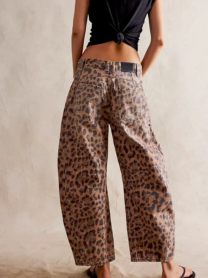 Everly Barrel-Leg Denims