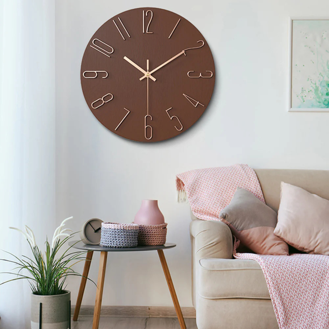Noble - Modern wall clock for the living room