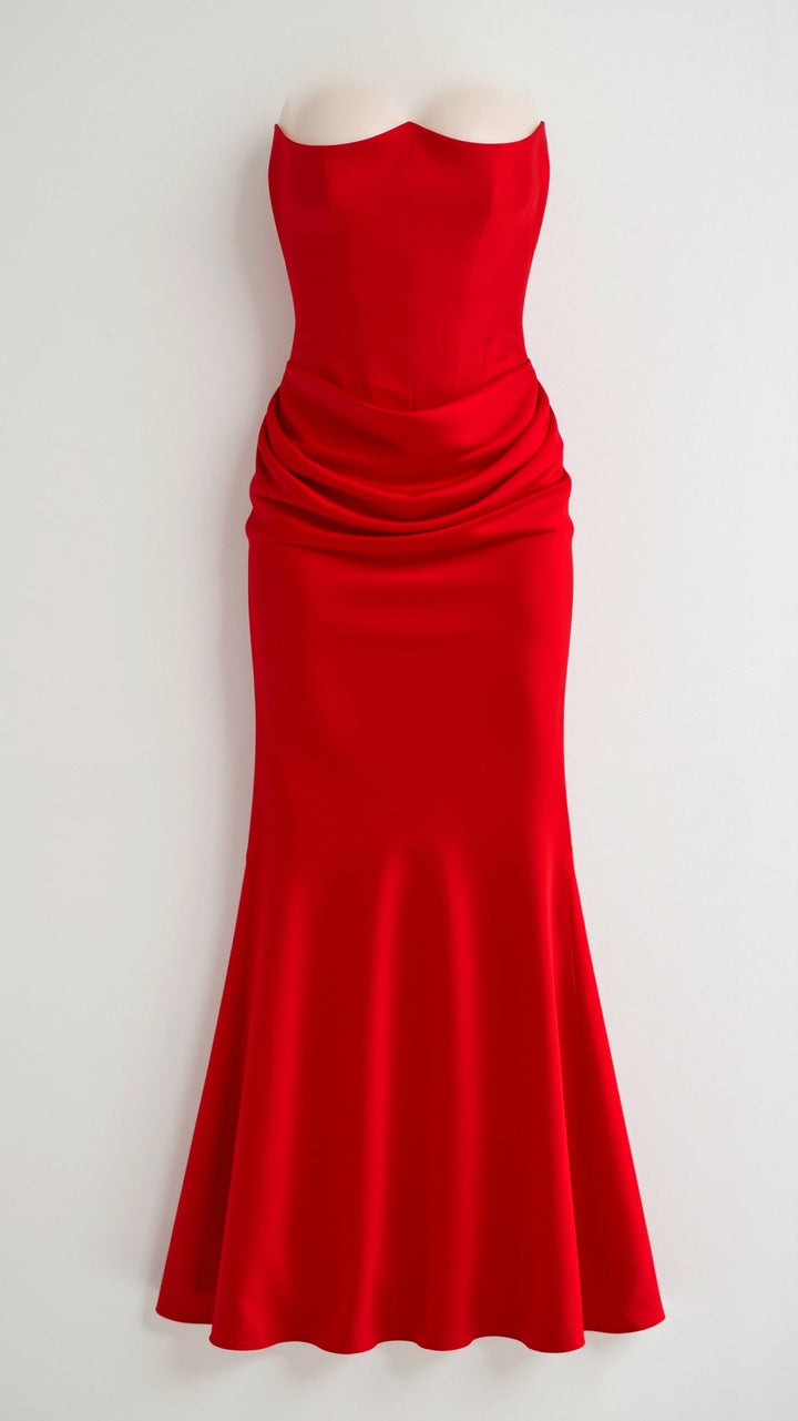 Womens Wedding Guest Dress | Corset Maxi
