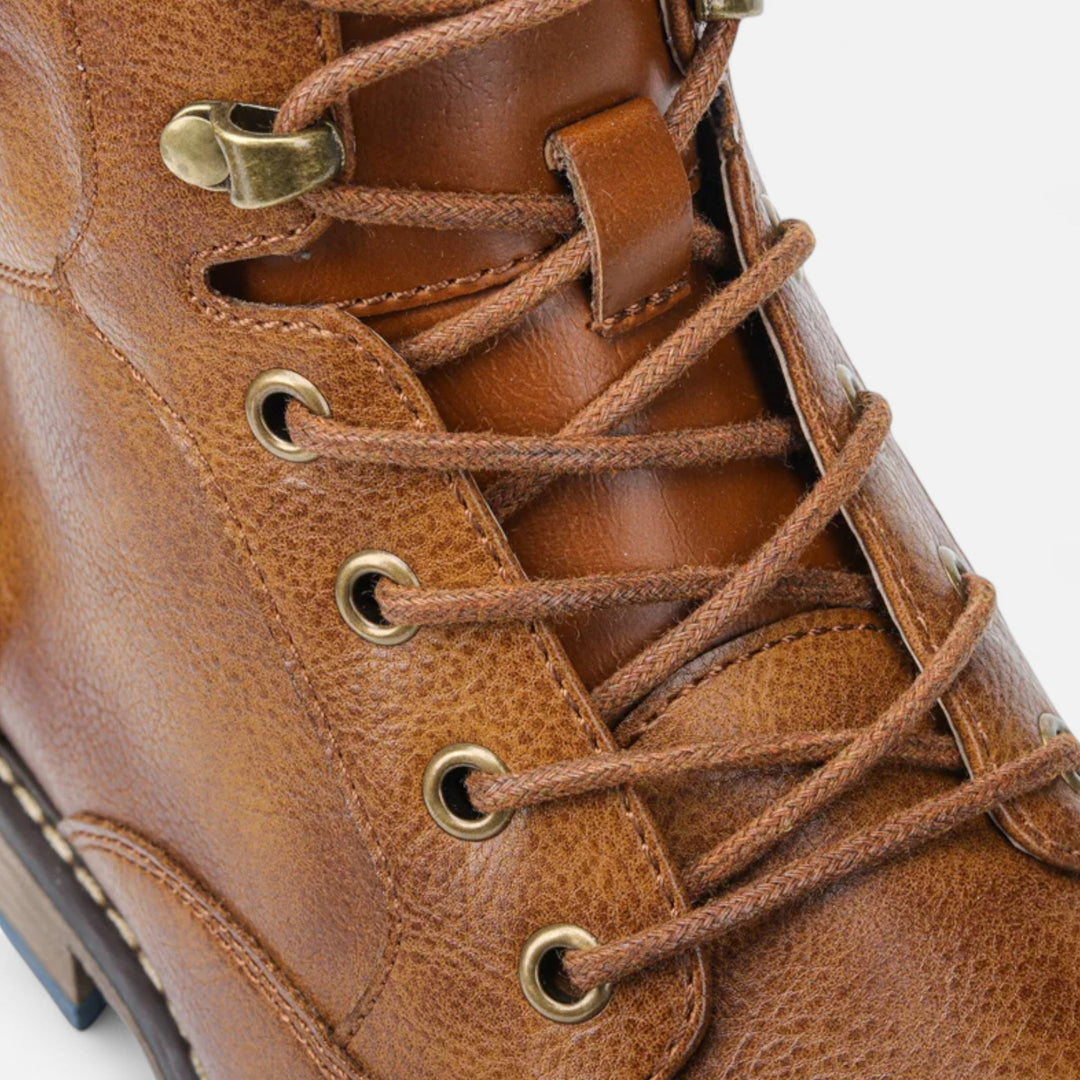 Lightweight Leather Men's Boots