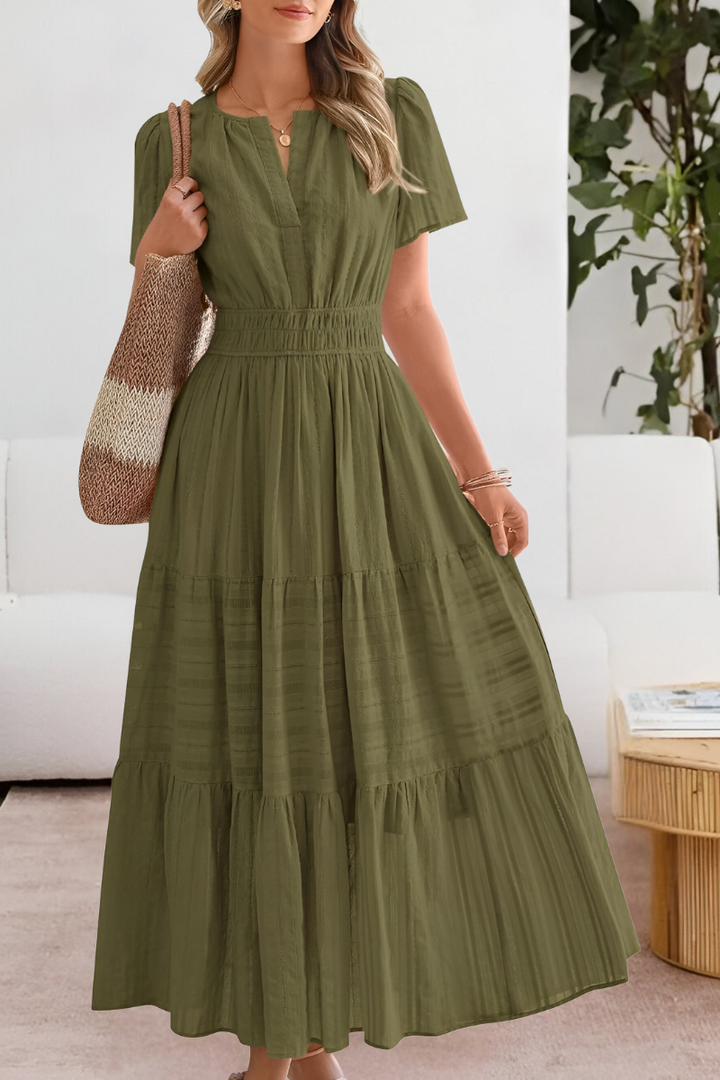 Alexa | Women's Boho Midi Summer Dress
