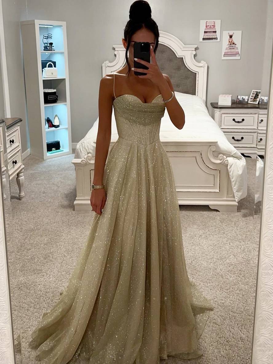 Leonida satin maxi dress for women | long sleeves, open back & elegant winter evening look