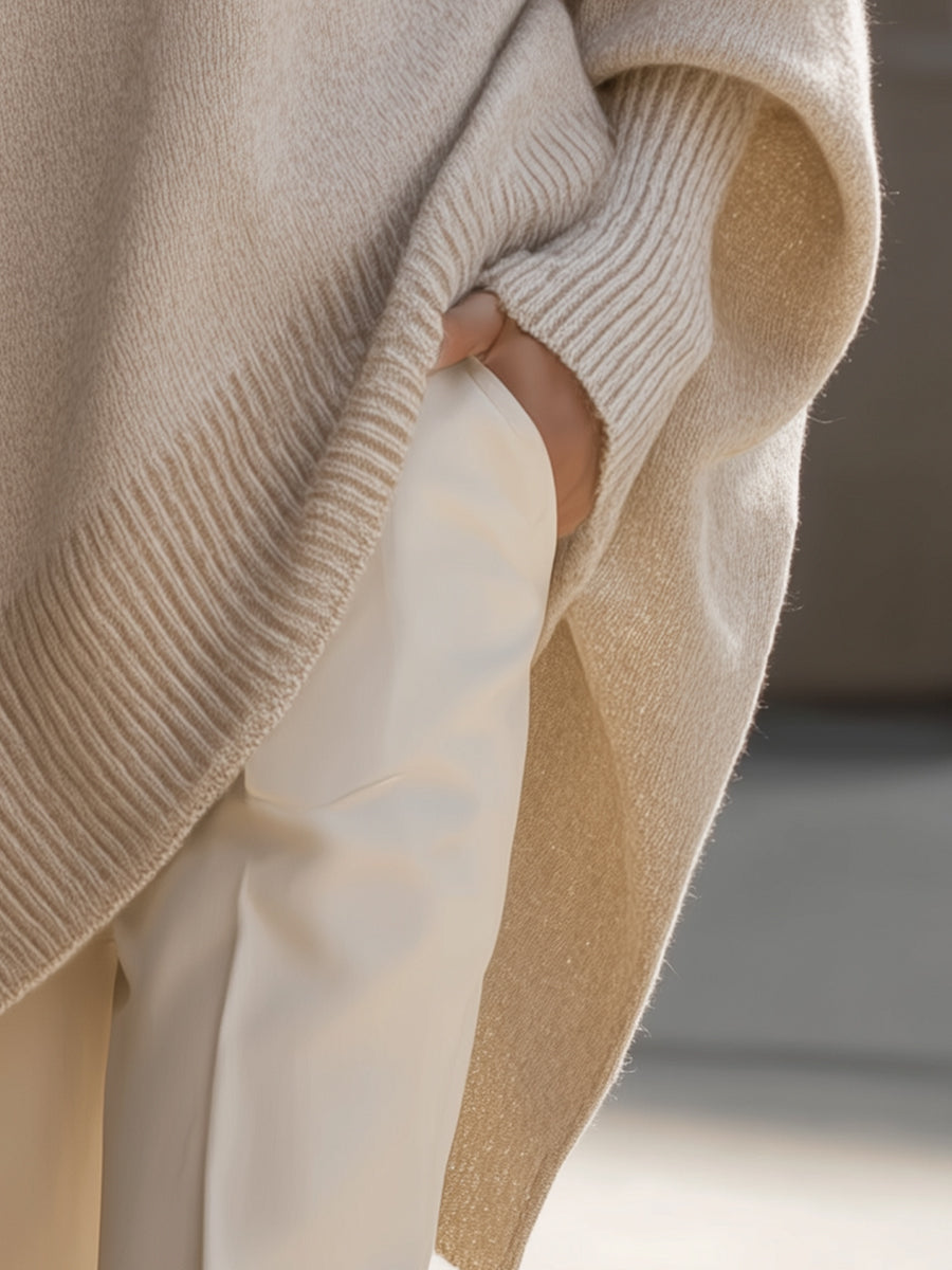 Women's Oversized Knit Sweater | Long Sleeve