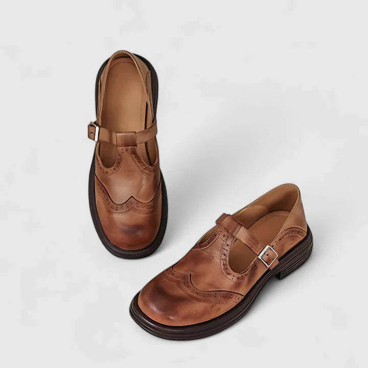 Amara | Women's Classic T Strap Ankle Boots