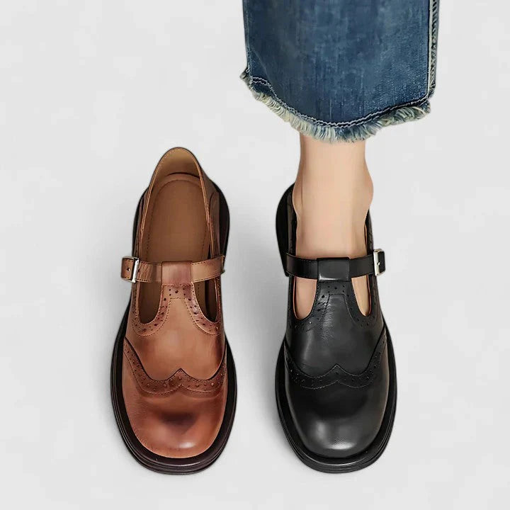 Amara | Women's Classic T Strap Ankle Boots