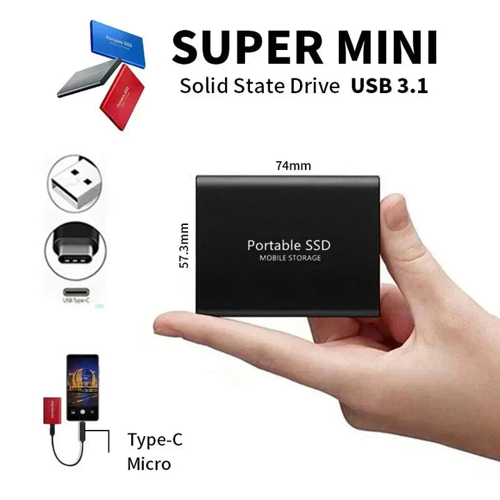 Externí SSD s kapacitou 128TB - StorePro