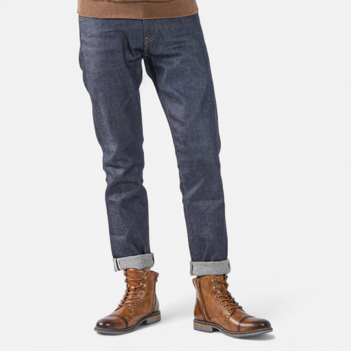 Lightweight Leather Men's Boots