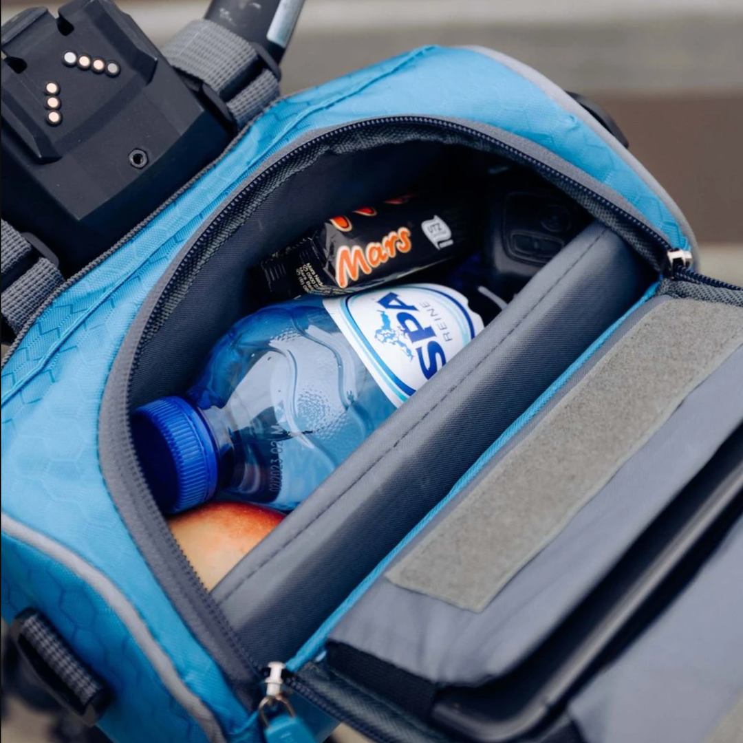 Multifunctional splash-proof bike bag with touchscreen | Fits all bikes