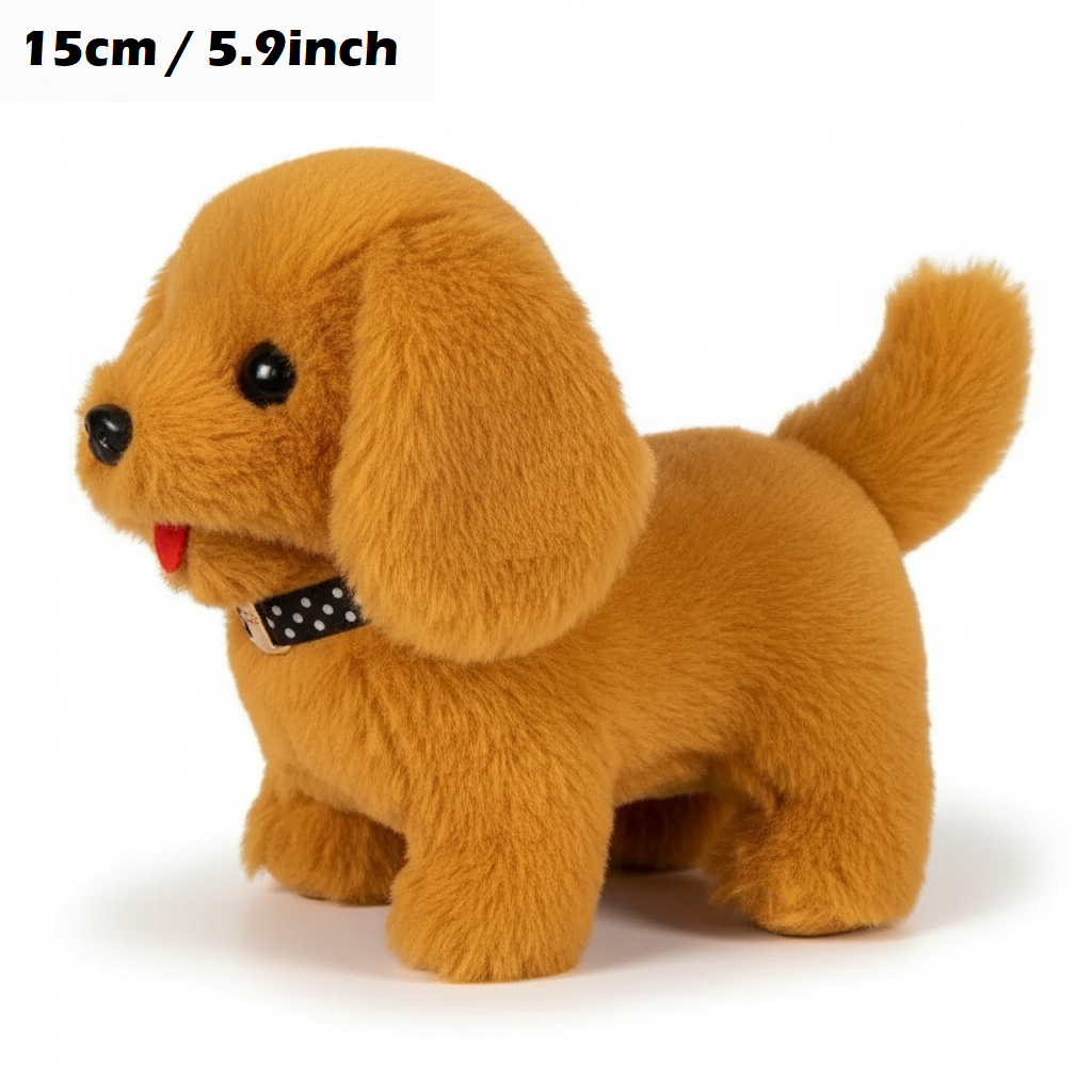 Electronic Plush Dog | Interactive Walking Puppy with Remote Controlled Leash for Children