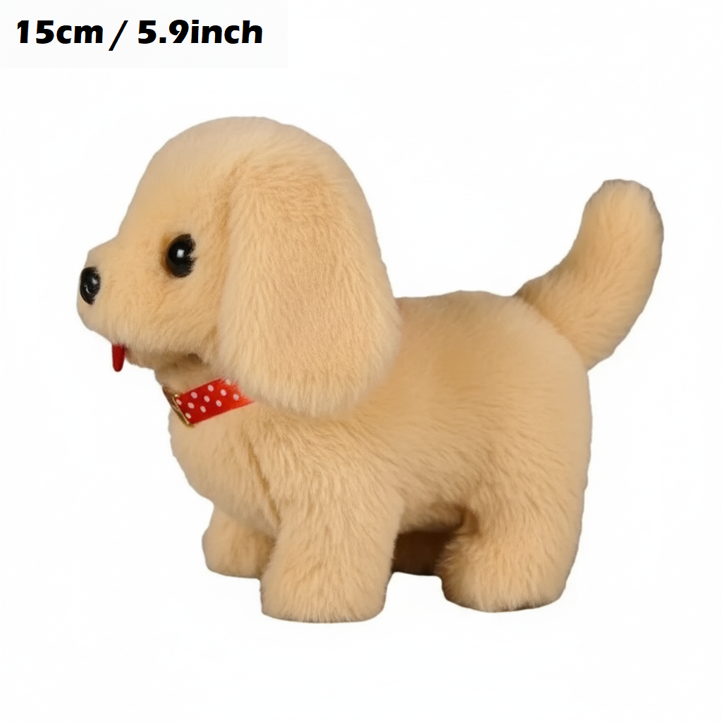 Electronic Plush Dog | Interactive Walking Puppy with Remote Controlled Leash for Children