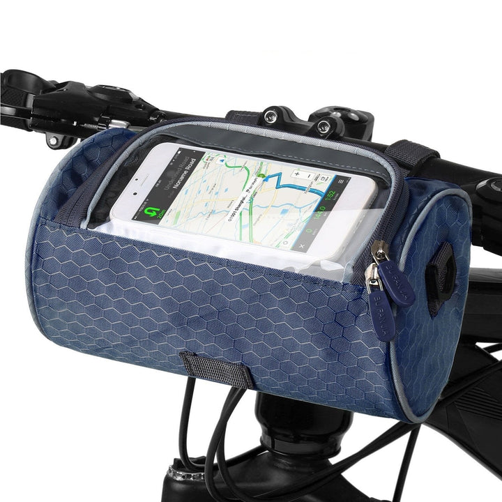 Multifunctional splash-proof bike bag with touchscreen | Fits all bikes