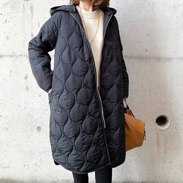 Anna | Women’s Hooded Quilted Winter Coat