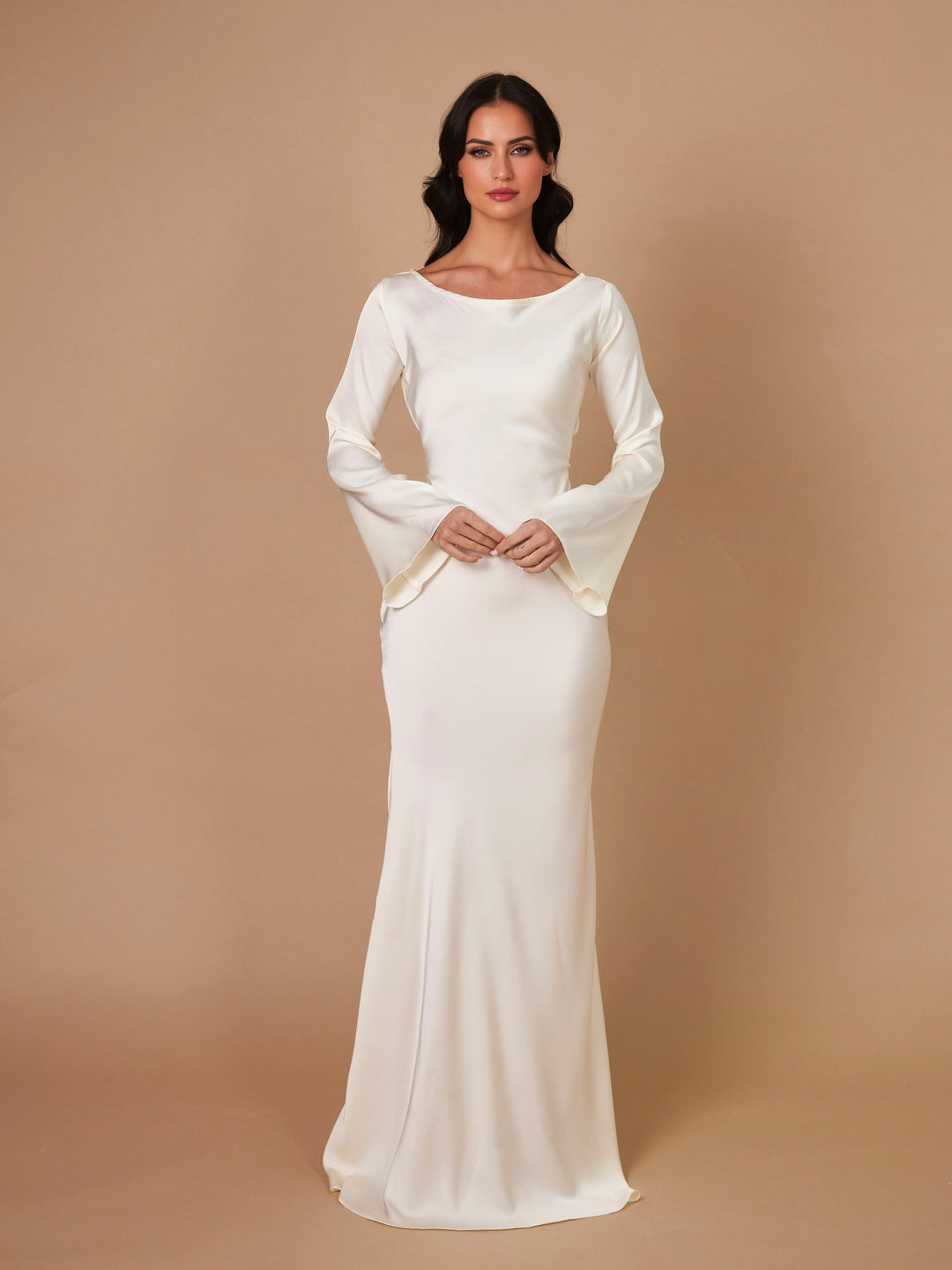Long-sleeve maxi dress – Effortless elegance for every occasion