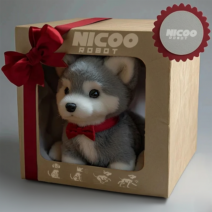 Realistic Robot Puppy | Interactive Toy with Movements for Children