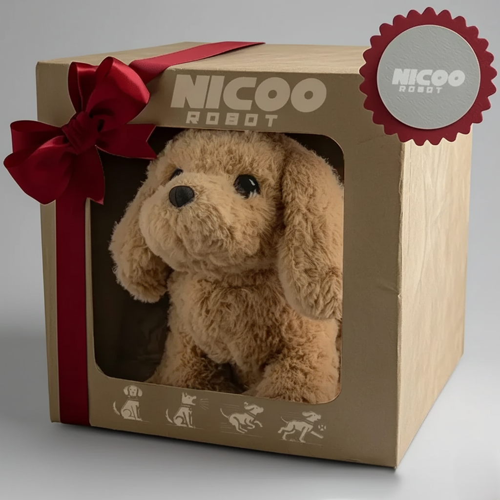 Realistic Robot Puppy | Interactive Toy with Movements for Children