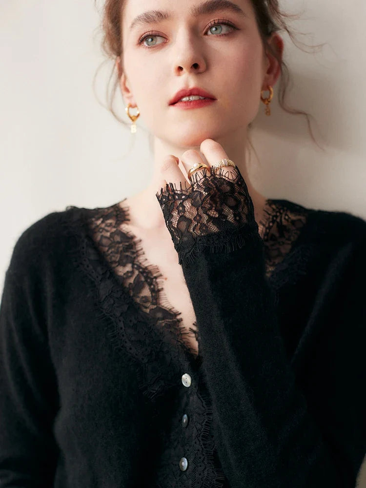 Aurora Lace Cardigan
