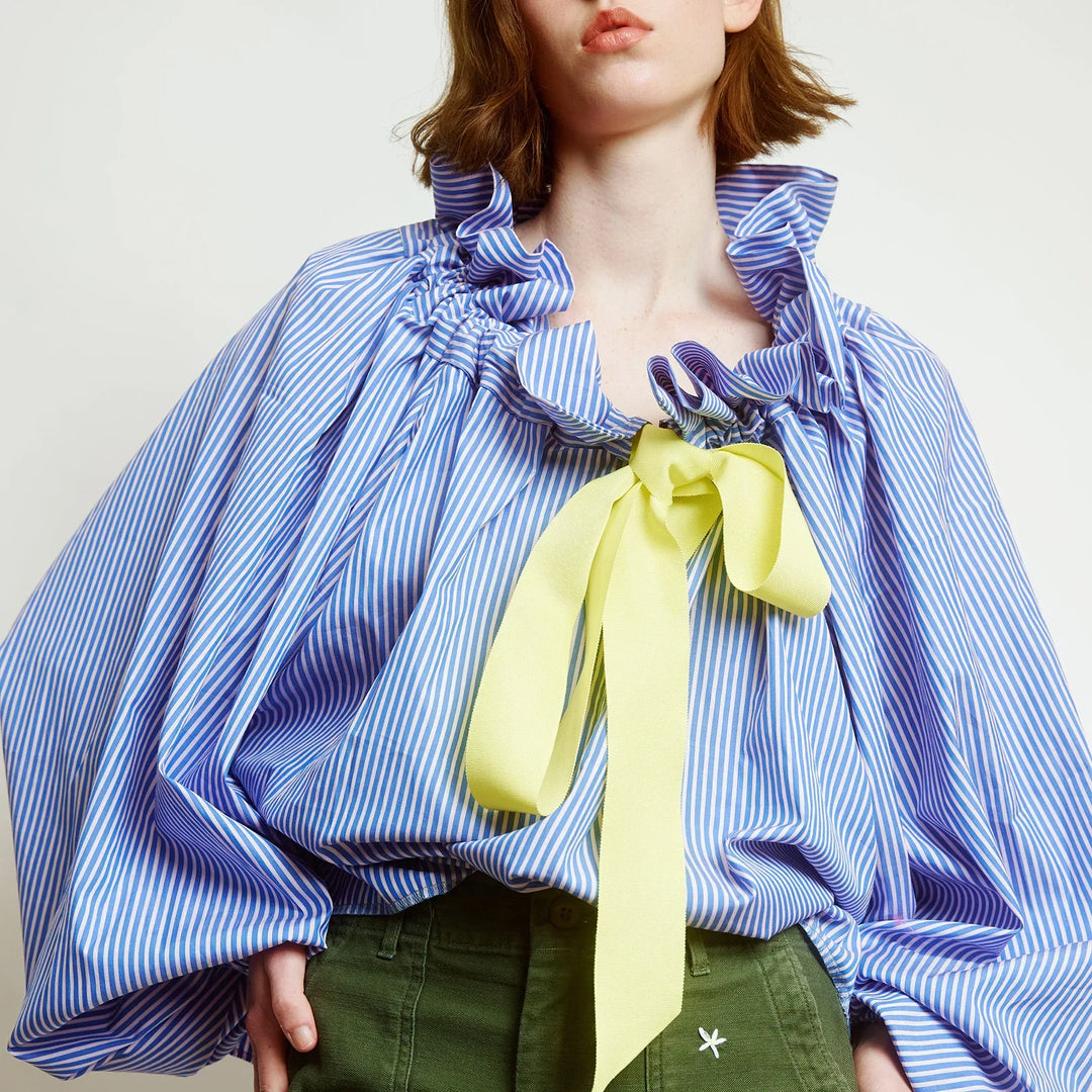 Bellarine Puffed Cotton Blouse