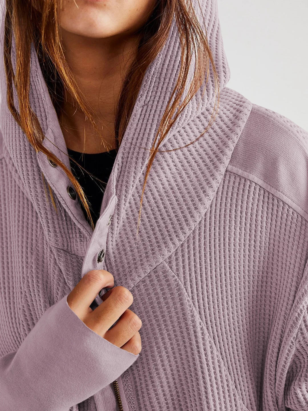 Uptown Waffle Hoodie